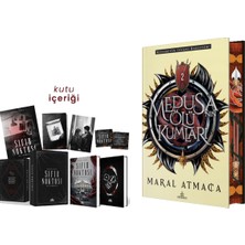 Guardian Yayınları Sıfır Noktası Av ve Karalav Hediyeli Kutu Ciltli ve Medusa'nın Ölü Kumları 2 Ciltli Yan Boyalı