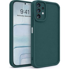 Vissona Samsung Galaxy A23 4g ve A23 5g Uyumlu Kamera Çıkıntılı Mat Silikon Telefon Kılıfı
