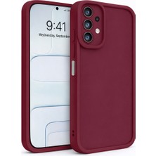 Vissona Samsung Galaxy A23 4g ve A23 5g Uyumlu Kamera Çıkıntılı Mat Silikon Telefon Kılıfı