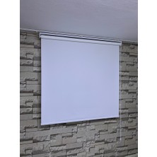 Perdeciniz Mat Stor Perde Alüminyum Kasa (Etek Kısmı Düz) Enxboy