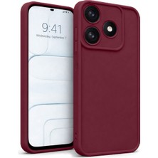 Vissona Tecno SPARK10-4G/SPARK10C Uyumlu Kamera Çıkıntılı Mat Silikon Telefon Kılıfı