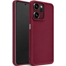 Vissona Infinix Smart 9  ve HOT50I ve X6531 ve SMART9HD Uyumlu Kamera Çıkıntılı Mat Silikon Telefon Kılıfı