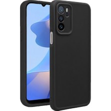 Vissona Oppo A16 4g Uyumlu Kamera Çıkıntılı Mat Silikon Telefon Kılıfı