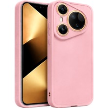 Vissona Huawei Pura 70 Pro / Pura 70 Pro Plus Uyumlu Kamera Korumalı Mat Silikon Telefon Kılıfı