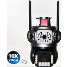 Apronx APX-WP373OZ 9mp 10X Zoom 2.8MM-12MM Uç Kamera Wıfı Ptz