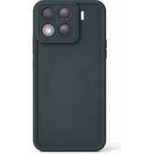 Vissona Mi 15 Uyumlu Kamera Çıkıntılı Mat Silikon Telefon Kılıfı