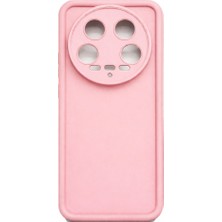 Vissona Mi 14 Ultra Uyumlu Kamera Çıkıntılı Mat Silikon Telefon Kılıfı