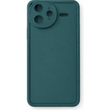 Vissona Mi Redmi K80 Pro ve Poco F7ULTRA Uyumlu Kamera Çıkıntılı Mat Silikon Telefon Kılıfı