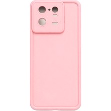 Vissona Mi 13 Pro Uyumlu Kamera Çıkıntılı Mat Silikon Telefon Kılıfı