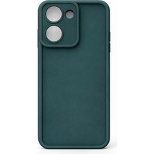 Vissona Mi Redmi Turbo 4 ve Poco X7 Pro Uyumlu Kamera Çıkıntılı Mat Silikon Telefon Kılıfı