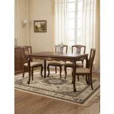 Gazzini Furniture Belle Fransız Still Country Ahşap Yemek Masası