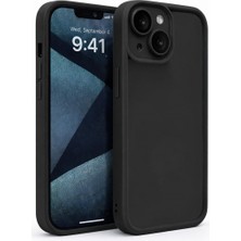 Vissona iPhone 15 Uyumlu Kamera Çıkıntılı Mat Silikon Telefon Kılıfı