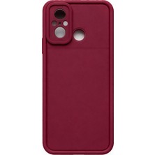 Vissona Mi Redmi 12C ve Poco C55 Uyumlu Kamera Çıkıntılı Mat Silikon Telefon Kılıfı