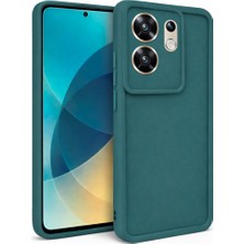 Vissona Infinix ZERO30-4G Uyumlu Kamera Çıkıntılı Mat Silikon Telefon Kılıfı