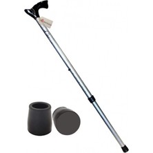 Normadia Ayarlanabilir Alüminyum Baston, 6 Kademe, 83,5-96 cm Uzunluk