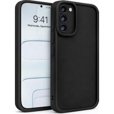 Vissona Samsung Galaxy S22+ ve S22PRO Uyumlu Kamera Çıkıntılı Mat Silikon Telefon Kılıfı