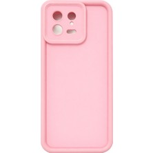 Vissona Mi 13 Uyumlu Kamera Çıkıntılı Mat Silikon Telefon Kılıfı