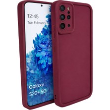 Vissona Samsung Galaxy S20 Plus ve S20 Pro Uyumlu Kamera Çıkıntılı Mat Silikon Telefon Kılıfı