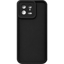 Vissona Mi 13 Uyumlu Kamera Çıkıntılı Mat Silikon Telefon Kılıfı