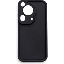 Vissona Huawei Pura 70 Ultra Uyumlu Kamera Çıkıntılı Mat Silikon Telefon Kılıfı