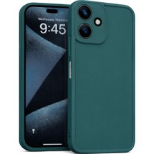 Vissona Infinix HOT30I Uyumlu Kamera Çıkıntılı Mat Silikon Telefon Kılıfı