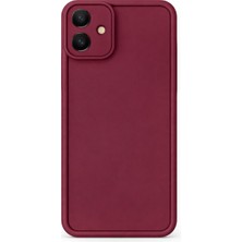 Vissona Samsung Galaxy A07 Uyumlu Kamera Çıkıntılı Mat Silikon Telefon Kılıfı