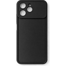 Vissona Tecno SPARK40 Uyumlu Kamera Çıkıntılı Mat Silikon Telefon Kılıfı