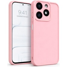 Vissona Infinix Tecno Uyumlu Spark Go 2024 Smart 8 Pro HD Plus Pop 8 Spark 20C Hot 40i Pop 10C Smart 10 HD Uyumlu Kamera Çıkıntılı Mat Silikon Darbe Emici Telefon Kılıfı