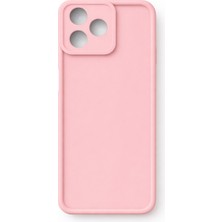 Vissona Realme C53 ve Realma NOTE50 Uyumlu Kamera Çıkıntılı Mat Silikon Telefon Kılıfı