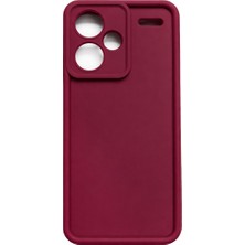 Vissona Mi Redmi Note 13 Pro Plus Uyumlu Kamera Çıkıntılı Mat Silikon Telefon Kılıfı