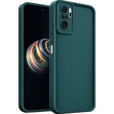 Vissona Mi Redmi Note 10 - Redmi Note 10S- Redmi Note 11 Se Uyumlu Kamera Çıkıntılı Mat Silikon Telefon Kılıfı