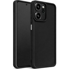 Vissona Infinix Smart 9  ve HOT50I ve X6531 ve SMART9HD Uyumlu Kamera Çıkıntılı Mat Silikon Telefon Kılıfı