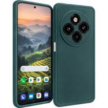 Vissona Tecno SPARK30C-4G Uyumlu Kamera Çıkıntılı Mat Silikon Telefon Kılıfı