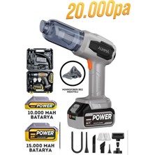 Blackbird Game Center Auhma Elite Power Ahv-17 20.000 Pa Şarjlı Araç Süpürgesi ve Toz Üfleme Makinesi
