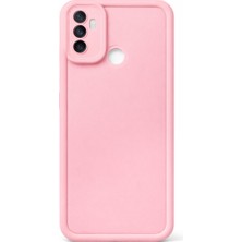 Vissona Oppo A53 4g Uyumlu Kamera Çıkıntılı Mat Silikon Telefon Kılıfı