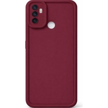 Vissona Oppo A53 4g Uyumlu Kamera Çıkıntılı Mat Silikon Telefon Kılıfı