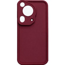 Vissona Huawei Pura 70 Ultra Uyumlu Kamera Çıkıntılı Mat Silikon Telefon Kılıfı