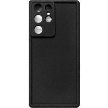 Vissona Samsung Galaxy S23 Ultra 5g Uyumlu Kamera Çıkıntılı Mat Silikon Telefon Kılıfı