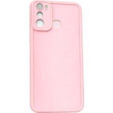 Vissona Infinix HOT20PLAY Uyumlu Kamera Çıkıntılı Mat Silikon Telefon Kılıfı