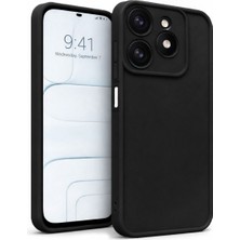 Vissona Infinix Tecno Uyumlu Spark Go 2024 Smart 8 Pro HD Plus Pop 8 Spark 20C Hot 40i Pop 10C Smart 10 HD Uyumlu Kamera Çıkıntılı Mat Silikon Darbe Emici Telefon Kılıfı