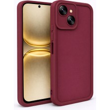 Vissona Tecno Spark 40C / Pop 10 Pro Uyumlu Kamera Çıkıntılı Mat Silikon Telefon Kılıfı