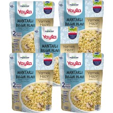 Yayla Yemek Hazır Mantarlı Bulgur Pilavı 250 gr X5