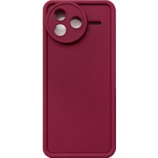 Vissona Mi Redmi K80 ve Poco F7PRO Uyumlu Kamera Çıkıntılı Mat Silikon Telefon Kılıfı