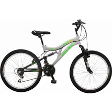 Salcano Hector 26V Krom Yeşil Sarı Dağ Bisikleti