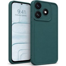 Vissona Mi Redmi Turbo 3 ve Poco F6 Uyumlu Kamera Çıkıntılı Mat Silikon Telefon Kılıfı