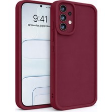 Vissona Samsung Galaxy A33 5g  Uyumlu Kamera Çıkıntılı Mat Silikon Telefon Kılıfı