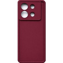Vissona Infinix ZERO30-5G Uyumlu Kamera Çıkıntılı Mat Silikon Telefon Kılıfı