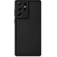 Vissona Samsung Galaxy S24 Ultra Uyumlu Kamera Çıkıntılı Mat Silikon Telefon Kılıfı