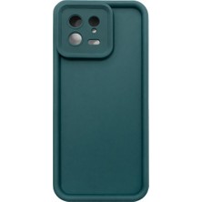 Vissona Mi 13 Uyumlu Kamera Çıkıntılı Mat Silikon Telefon Kılıfı