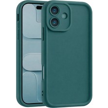 Vissona iPhone 17 Uyumlu Kamera Çıkıntılı Mat Silikon Telefon Kılıfı